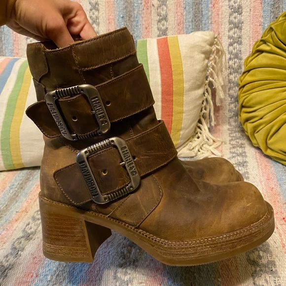 Vintage Harley Davidson Boots - Picture 2 of 9